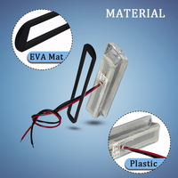 Échantillon ANHEART 12V 3W 8 pouces IP67 étanche rigide bateau tube bar LED bande lumineuse pour ponton RV pont Yacht