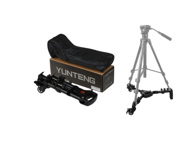 Yunteng YT-900 Tripod Dolly - Sturdy Support for Video Cameras