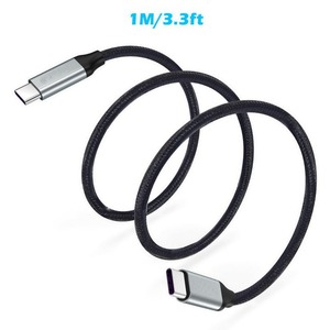 <b>Type</b> <b>C</b> To <b>Type</b> <b>C</b> Data <b>Cable</b> 60W PD Fast <b>Charging</b> Nylon Braided For Computer - Product Image 4