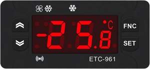 ETC-961 Digitaler Thermostat Temperaturregler Feuchtigkeitsregler Thermometer Hygrometer Kühlungsalarm 220V NTC-Sensor - Product Image 2