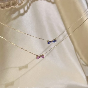 Collar de Plata de Ley S925 con Colgante de Turquesa Romántico Estilo Vintage, Collar de Madre Palaiba con Dije de Trébol de Cuatro Hojas - Product Image 4