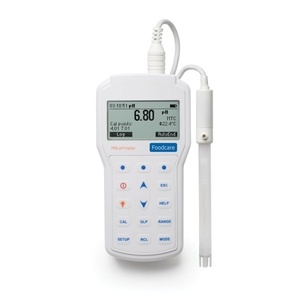 Medidor de pH portátil Veidt Lab para Hanna HI98162 con microcomputadora para medir pH, Redox (mV) y temperatura (°C) para la industria láctea. - Product Image 1