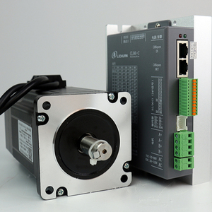 利川CANopen nema 34步进电机8N.<span class=keywords><strong>m</strong></span> 6A 2相闭环步进电机驱动器套件LC86H2114 + CL86C - Product Image 2