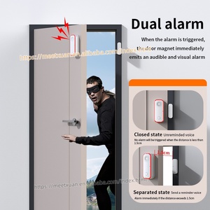 Sensor Magnético de Puerta WiFi Tuya, Alarma Inteligente para Puerta y Ventana con Sonido y Luz, Monitoreo Remoto, Activación y Desactivación con un Clic - Product Image 5