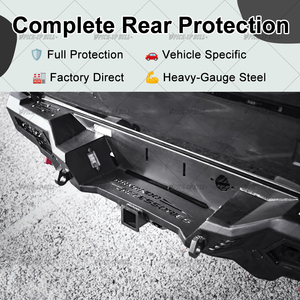Parachoques Trasero <span class=keywords><strong>Armando</strong></span> Hilux para Revo Rocco Vigo 2005-2025, Accesorios para Auto 4X4, Barra de Parachoques de Acero Hilux Facelift - Product Image 6