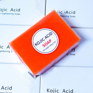 Sabun Label pribadi 100G Vitamin C, sabun asam Kojic penghilang tungau wajah bersih perawatan kulit mandi - Product Image 3