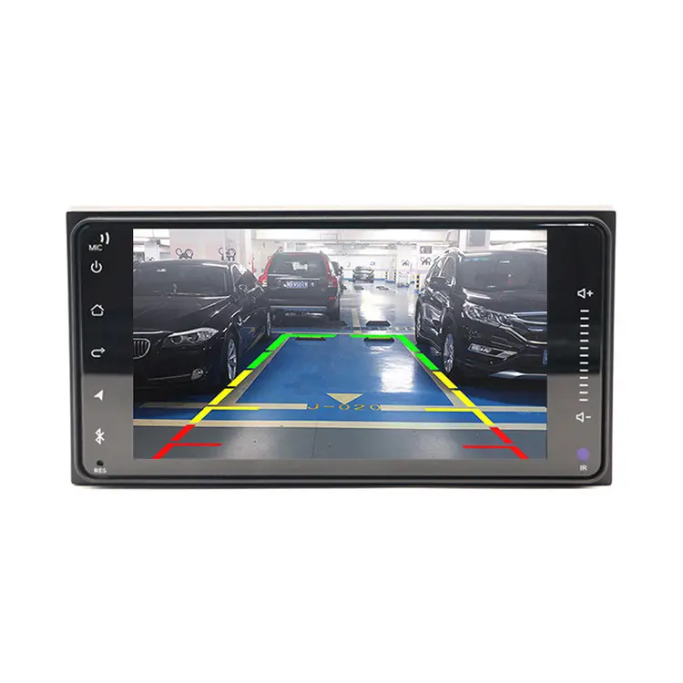 Universale lettore android 7 pollici 2 Din autoradio Carplay di navigazione GPS WiFi RDS DSP AM per Toyota Corolla car Stereo Video