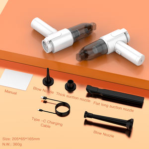 Aspirador portátil de mano de alta potencia 3 en 1, limpiador de coche inalámbrico con USB para el hogar y el coche, material ABS, novedad - Product Image 6