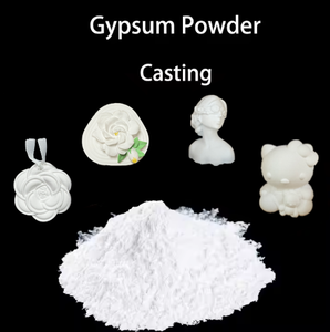 Branqueza 95% Super Duro multiuso Alfa Gesso Em Pó Artesanal Gesso artesanato Coeficiente estabilizado eco fundição em pó - Product Image 2