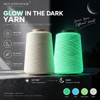 Fil Lumineux Phosphorescent pour Broderie, Étiquettes de Couture et Accessoires Vestimentaires, Fourniture Directe Usine Personnalisée