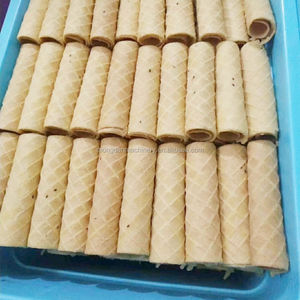 Línea de producción comercial pequeña de Stroopwafel, rollo de huevo crujiente de Fénix, máquina para hacer conos de helado, máquina para hacer conos de gofres, precio - Product Image 4