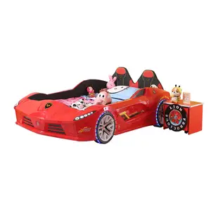 Luxury Car Bed ABS Kids Bed Children's Bed Bedroom Furniture