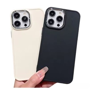 Étuis de téléphone portable TPU électrolytique couleur bonbon pour <span class=keywords><strong>Iphone</strong></span> 15 Pro Max avec couverture de pare-chocs antichoc Slim Fit pour <span class=keywords><strong>Iphone</strong></span> 13 14 - Product Image 2