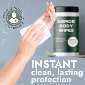 Lingettes pour le corps en conserve écologiques en gros améliorent efficacement l'état de la peau sans sulfates rinçage sans produits chimiques nocifs pour les patients - Product Image 4