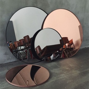 China <b>Mirror</b> Factory's <b>Silver</b> Tinted Bronze Wall Decor <b>Mirror</b> Cheap Tinted Glass Sheet - Product Image 1