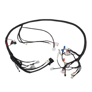 Electrical Wiring Harness Single Head Motorcycle Wire Harness