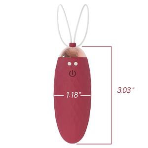 USB wiederauf lad bares kabelloses Bullet Vibrator Eiförmiges vibrierendes Sex produkt mit Fernbedienung - Product Image 5