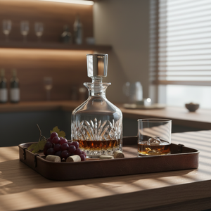 Decantador de Cristal de Alta Calidad de 500 ml con Diseño Clásico de Lujo y Logotipo Personalizado para Whisky y <span class=keywords><strong>Vino</strong></span>, Ideal para Regalos - Product Image 4