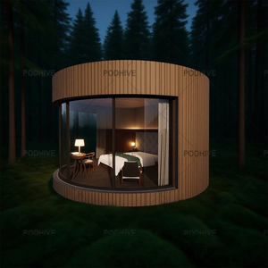 Good Looking Nature Design Prefabricated <strong>Houses</strong> <strong>Wooden</strong> Log Cabins Steel Structure for Villa Office Building Application - Product Image 4