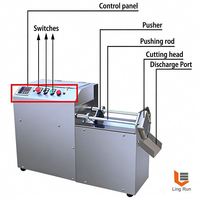 Automatische aardappel-snijmachine, commerciële zoete aardappel-striptjes snijmachine, frietverwerkingsapparatuur voor groenten