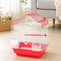 Vente directe d'usine, cage à oiseaux portable, cage d'élevage, cage pour perroquet, cage pour canari, cage en métal pour extérieur