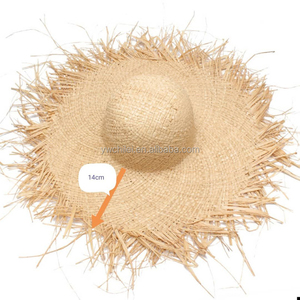 Mũ Rơm Viền Thô Cá Tính Siêu To - Product Image 1