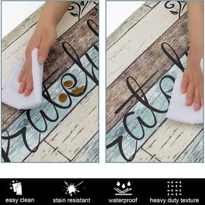 เสื่อปูพื้นพีวีซีกันลื่นสำหรับใช้ในบ้านหนังกันน้ำมันอุปกรณ์บาร์บีคิวนวัตกรรมสไตล์จีนที่กำหนดเองสำหรับ - Product Image 4