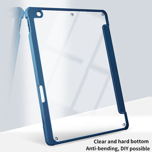Heavy Duty <span class=keywords><strong>10</strong></span>-Inch Tablet Case iPad Mini Desmontable Acrílico Derecho Pen Holder Funda de cuero resistente para iPad 9 <span class=keywords><strong>10</strong></span>,2 También PC PU - Product Image 2