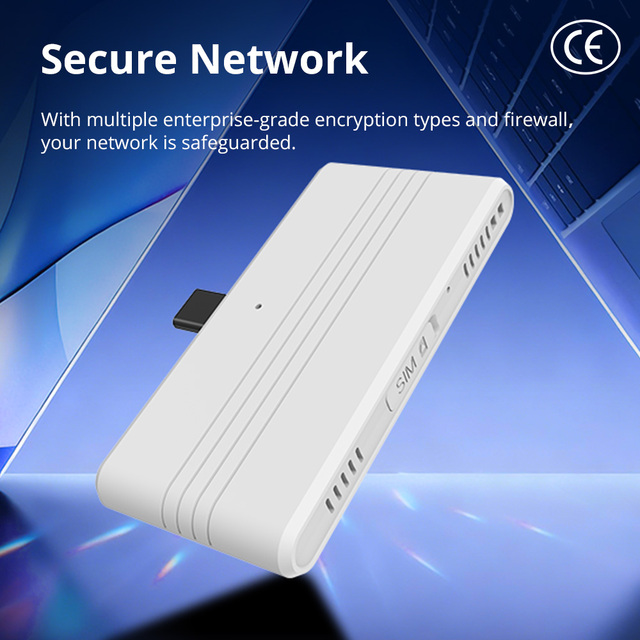 JIMI D140 New Factory Esim Portable 4G LTE Type-C Wireless Mini Dongle Built-in Antennas Wi-Fi Outdoor EU Version WEP
