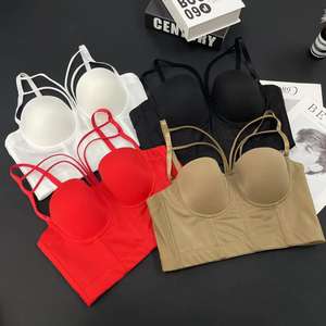 Corsetti da Donna all'Ingrosso Taglie Forti, Bustier Modellante con Decorazioni di Perline, Top Stile Corsetto - Product Image 2