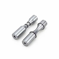 Présentoirs à vin de traitement CNC Seaux Refroidisseurs Présentoir à bouteille unique Clous à vin en aluminium muraux