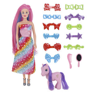 MILI 11,5 pulgadas sirena <span class=keywords><strong>casa</strong></span> modelo Juguete plástico juguete educativo con accesorios para chicas <span class=keywords><strong>de</strong></span> moda - Product Image 4