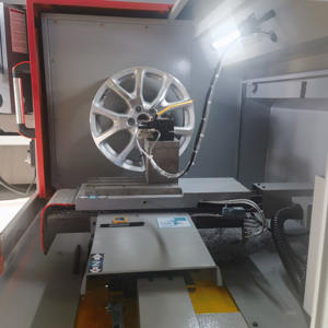 GookiiTech CNC makinesi programlama alaşım tekerlek tamir torna Cnc jant elmas kesim makine stokta tekerlek yenileme - Product Image 6