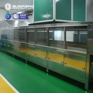 Sunpring trang bị mì ăn liền ngay lập tức chiên mì Máy mì ăn liền sản xuất máy móc