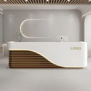 Mostrador de Recepción Moderno y Duradero para <span class=keywords><strong>Centro</strong></span> Deportivo, Salón de Belleza, a Bajo Precio - Product Image 4