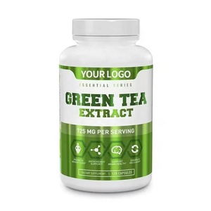 Capsules d'extrait de thé vert sans hormones ni sucre pour la gestion du poids, certifiées GMP, qualité alimentaire, fournies par l'usine OEM/ODM - Product Image 5