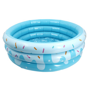 Piscina Inflable TANYOZHE de 3 Anillos, Redonda, de PVC, para Bebés y Niños, para Jugar en Interiores y Exteriores, con Pelotas Oceánicas - Product Image 3