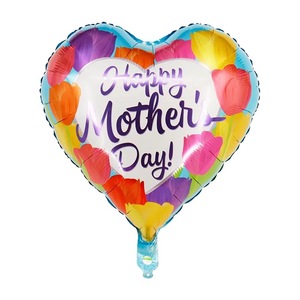 Ballons en feuille imprimé coeur joyeux fê<span class=keywords><strong>te</strong></span> des mères de 18 pouces, Ballons de saint-valentin, Ballons de décoration de fê<span class=keywords><strong>te</strong></span> <span class=keywords><strong>Te</strong></span> amo-mama - Product Image 2