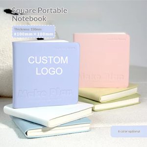 Quaderno Portatile in Pelle PU Morbida Quadrato con Stampa UV, Regalo Personale MG-146, 80 Fogli, Bestseller Transfrontaliero - Product Image 1