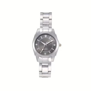 Montre à quartz minimaliste pour femme, bracelet en acier inoxydable, cadran blanc, montre tendance pour tous les jours - Product Image 5