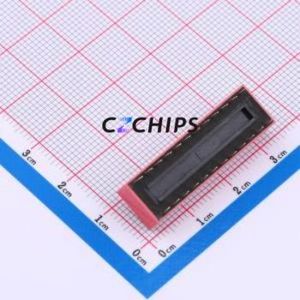DS-12-R DIP Switch Through hole Component (THT) Switch ( Number of Switch Sections: 12 )( Lead Spacing: 2.54mm )( Color: Red ) - Product Image 2