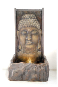 2022 heißer Verkauf künstlicher Wasserfall Wasserspiel brunnen Buddha-Statuen im Freien Wasser brunnen - Product Image 5