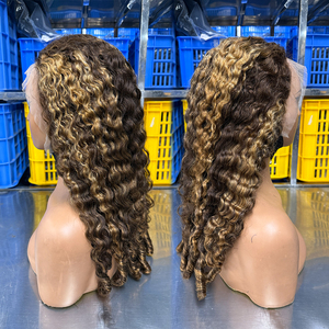 Peluca rizada Pixie lista para usar, cabello humano brasileño, pelucas sin pegamento al por mayor, cabello natural con pelucas frontales de encaje completo HD para mujeres - Product Image 1