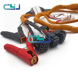 Arnés de cableado de arranque del motor J05 J08 P11C para excavadora Kobelco, cable de prueba de arranque, piezas de maquinaria de construcción, arnés de cables - Product Image 3
