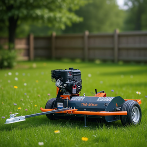 Tondeuse à fléaux offset Tmg Afm40 40 pouces avec moteur Briggs Stratton 13,5 CV, capacité de coupe réglable pour l'entretien des pelouses - Product Image 2