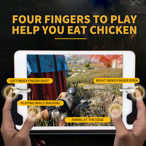Data Frog <span class=keywords><strong>para</strong></span> PUBG, Control <span class=keywords><strong>para</strong></span> iPad, Controlador de Juego Universal <span class=keywords><strong>para</strong></span> Mesa, Gatillo L1R1, Botón de Disparo, Joystick de Nueva Generación - Product Image 4