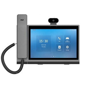 Hot Sell IP Good Video Conference Terminal Voip Phone RJ45 Ethernet Bluetooth POE Video Conference WiFi SIP Meeting Phone - Product Image 2