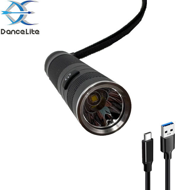 Free Logo Engraving S21UC USB-C Rechargeable 21700 LED Flashlight 10W Portable White Light Torch Lamp