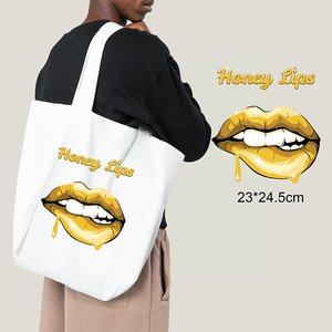 Service OEM Impression numérique DTF Presse à chaud Étiquette en tissu uni Repassage sur mesure Transferts thermiques en plastisol Designs pour t-shirt - Product Image 4