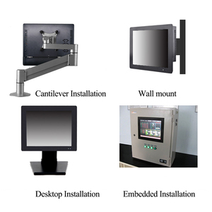 Partaker 21.5 inch Panel Cảm ứng điện trở PC Intel j6412 J1900 i3 i5 i7 VGA HD hiển thị công nghiệp gồ ghề Tablet PC kiosk máy tính - Product Image 6